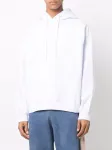 Джемпер с капюшоном и логотипом MSGM, белый - фото 3