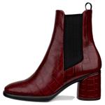 Ecco Ботинки Short Chelsea Boots Women's Red - фото