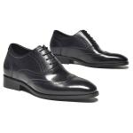 Мужские туфли черные низкие 1M8 - фото 2