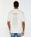 Футболка мужская Hugo с принтом, белый - фото 3