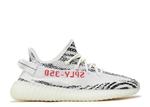 Кроссовки Adidas YEEZY BOOST 350 V2 'ZEBRA' 2022/2023, белый - фото