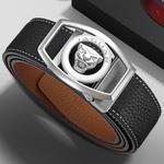 JAGUAR Кожаный ремень мужской, Black - фото 12