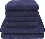 Набор полотенец Dyckhoff "Огни большого города" (6 шт.), ультрамарин - фото