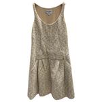 CHANEL Безрукавное платье женское бежевое - фото