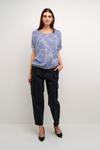 Блуза Kaffe Amber, индиго - фото 3
