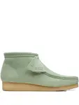 Ботинки Wallabee Clarks, зеленый - фото