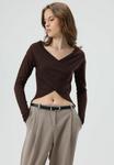 Топ D.MoRo CROSSOVER FRONT, Brown - фото 4