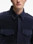 Рубашка с карманами Aspesi, синий - фото 3