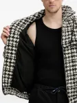 Куртка на молнии в ломаную клетку IRO, черный - фото 4