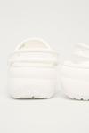 Шлепанцы Classic Platform Clog Crocs, белый - фото 3