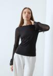 Топ с длинными рукавами Anna Field, черный - фото