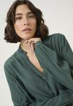 Блуза KALIV FLOUNCE Kaffe, зеленый - фото 4