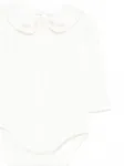 Боди с вышивкой на воротнике Patachou, белый - фото 3