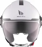 Мотоциклетный шлем Mt Helmets Viale Sv S Solid -06, BLANCO BRILLO - фото 2