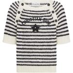 DIOR Топ женский черно-белый - фото