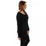 Толстовка Urban Classics Long, черный - фото 4