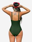 Купальник-бралетт Cupshe, зеленый - фото 3