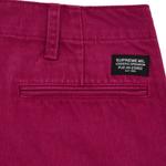 Брюки Supreme Washed Herringbone Chino Pant, Plum - фото 3