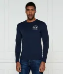 Лонгслив regular fit La Martina, темно-синий - фото