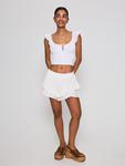 Топ Bershka, White - фото 5