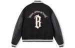 Бейсбольная куртка унисекс BONELESS, Черный - фото