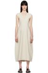 Платье миди цвета «Off-White» от Enna Studio Nicholson - фото
