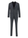 Костюм из шерсти Corneliani, серый - фото