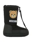 Зимние сапоги Moschino Kids, черный - фото 2