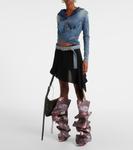 Джинсовая куртка-бандаж Y/Project, Faded Blue - фото 2