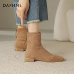 Ботинки женские Unlined/Camel Unlined DAPHNE, черный - фото 11