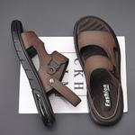 Пляжные шлепанцы мужские Captain illy, серый - фото 10