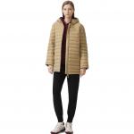 LACOSTE Женская пуховая куртка, Camel - фото 4