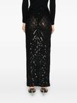 P.A.R.O.S.H. юбка макси с пайетками, черный - фото 4