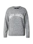 Свитер Vero Moda Curve VMCAMOREMIO, Mottled Grey - фото
