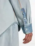 Джинсовая рубашка VETEMENTS, синий - фото 5