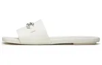 Stuart Weitzman SW Slide Slippers Women's Beige - фото 2