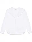 Поплиновая рубашка с капюшоном Alaïa, белый - фото