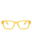 Off-White Eyewear очки с логотипом, желтый - фото