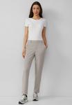Брюки MIT ELASTISCHEM BUND QS, светло-серый - фото 2