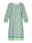 Платье до колена usha FESTIVAL, цвет green multicolor - фото