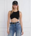 Топ Patrizia Pepe slim fit, черный - фото 3