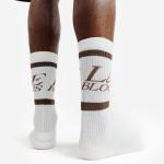 DECATHLON Носки Late Bloomers коричневые/белые - фото 7