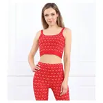 Топ стандартного кроя Pinko, красный - фото 2