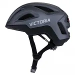 Шлем Victoria Bikes React LED urban, серый - фото 2