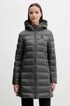 Пуховик AGNES Blauer, серый - фото