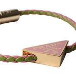 PRADA Кожаные браслеты Women's Pink - фото 2