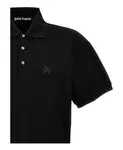 Рубашка-Поло с монограммой Palm Angels, черный - фото 3