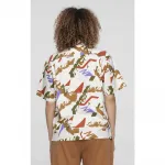 Рубашка с коротким рукавом Santa Cruz Stacked, белый - фото 4