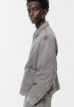 Куртка PULL&BEAR WITH POCKETS, Dark Grey - фото 4