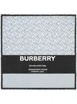 Большой платок с монограммой BURBERRY, синий - фото